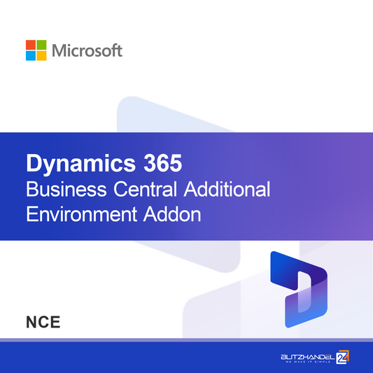 Dodatek Dodatkowego Środowiska Dynamics 365 Business Central (NCE)