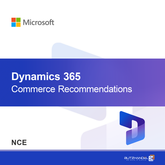 Rekomendacje Dynamics 365 Commerce (NCE)