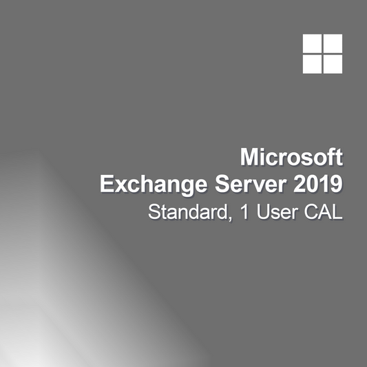 Microsoft Exchange Server 2019 Standard, 1 licencja CAL użytkownika