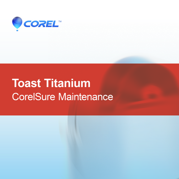 Toast Titanium CorelSure Konserwacja