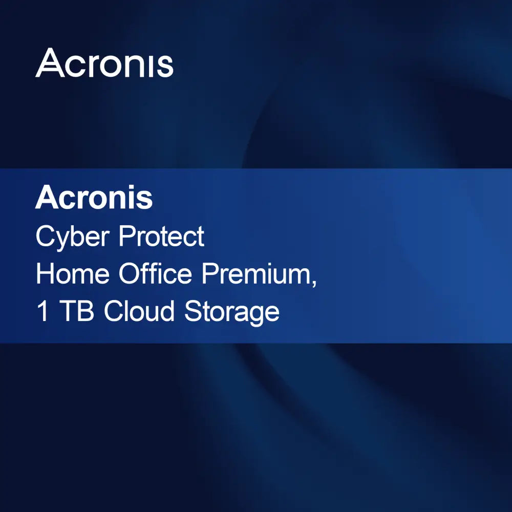 Acronis Cyber Protect Home Office Premium, 1 TB pamięci w chmurze