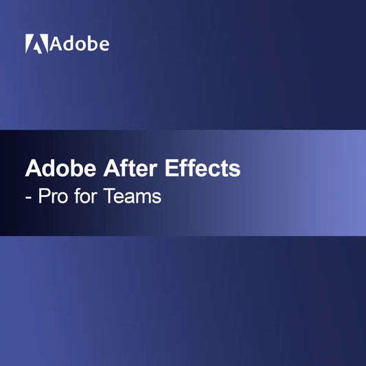 Adobe After Effects - Profesjonalny dla zespołów