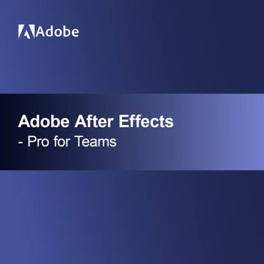 Adobe After Effects - Profesjonalny dla zespołów