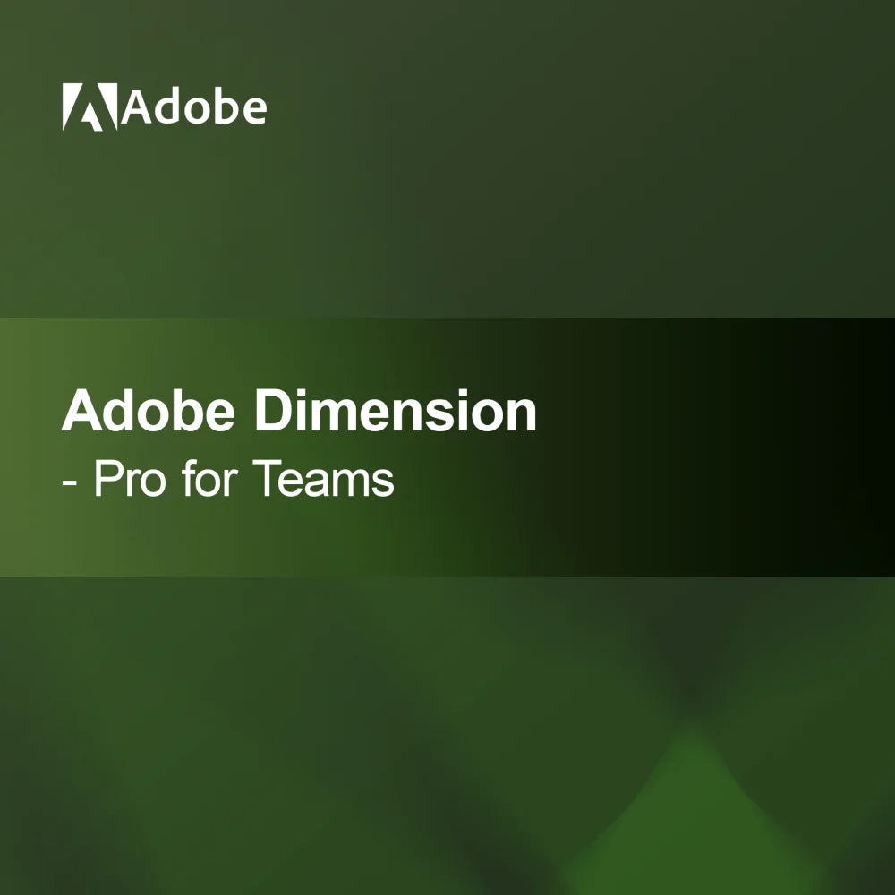 Adobe Dimension - Pro dla zespołów