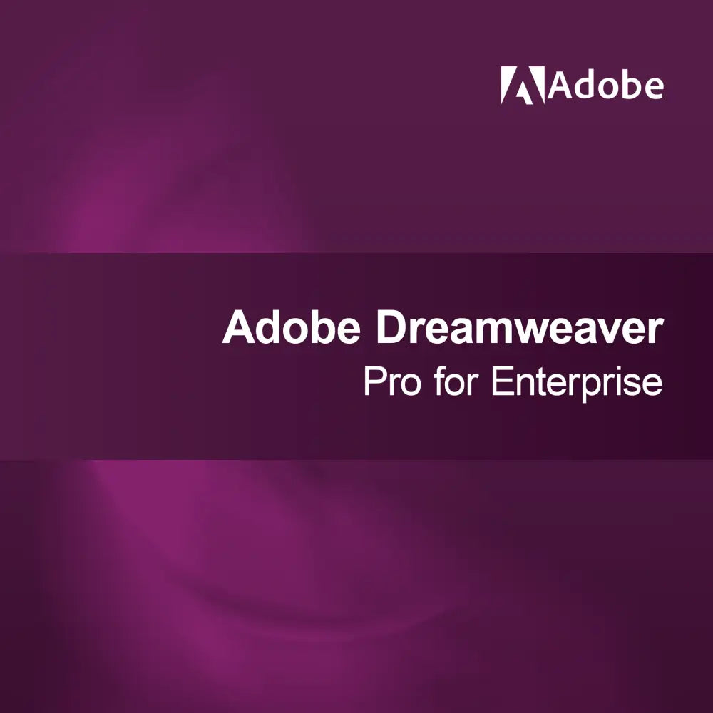 Adobe Dreamweaver - Pro dla przedsiębiorstw