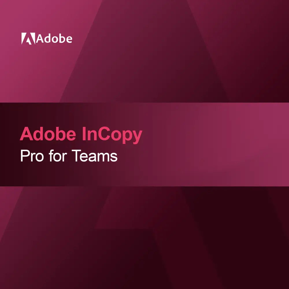 Adobe InCopy - Pro dla zespołów