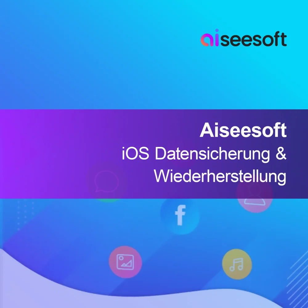 Aiseesoft iOS Kopia zapasowa i przywracanie danych