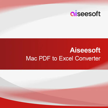 Aiseesoft Mac PDF na Excel Converter