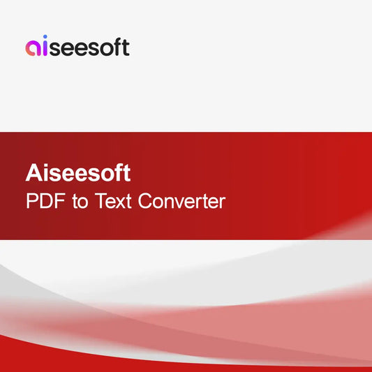 Aiseesoft PDF na tekst