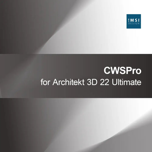 CWSPro dla Architekt 3D 22 Ultimate