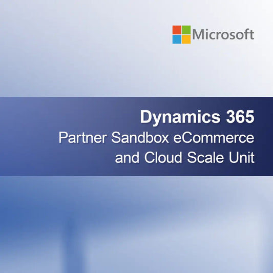 Jednostka eCommerce i Skali Chmury Partnera Dynamics 365 Sandbox