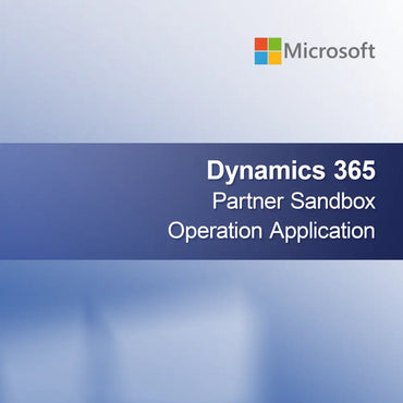 Aplikacja operacyjna środowiska testowego partnera Dynamics 365