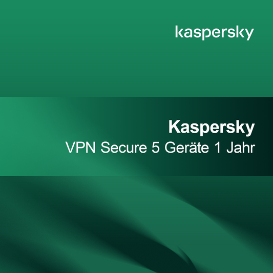 Kaspersky VPN Secure 5 urządzeń 1 rok