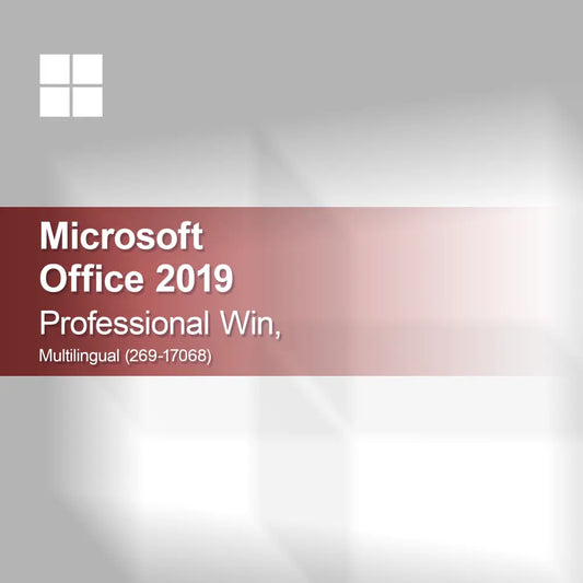 Microsoft Office 2019 Professional Win, wielojęzyczny (269-17068)