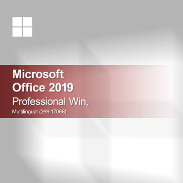 Microsoft Office 2019 Professional Win, wielojęzyczny (269-17068)