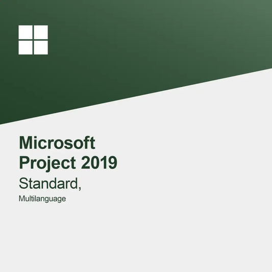 Microsoft Project 2019 Standard, wielojęzyczny