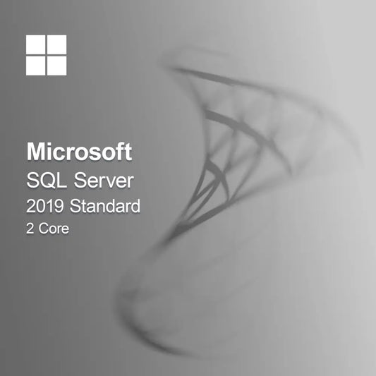 Microsoft SQL Server 2019 Standard 2 rdzenie