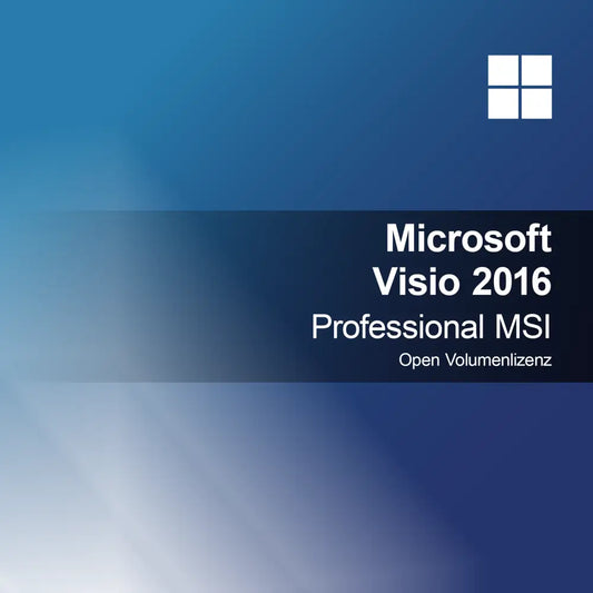 Microsoft Visio 2016 Professional MSI Open Licencja Wolumenowa
