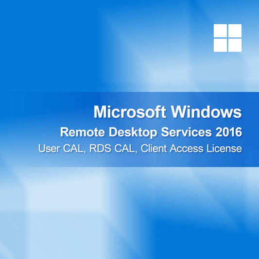 Licencja dostępu klienta (CAL) użytkownika Microsoft Windows Remote Desktop Services 2016, RDS CAL