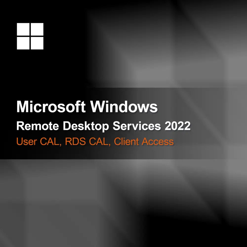 Microsoft Windows Remote Desktop Services 2022, User CAL, RDS CAL, Licencja dostępu klienta