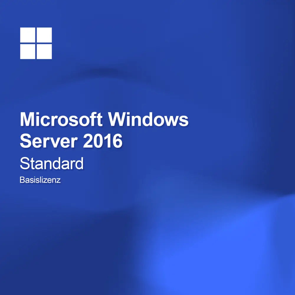 Microsoft Windows Server 2016 Standardowa licencja podstawowa