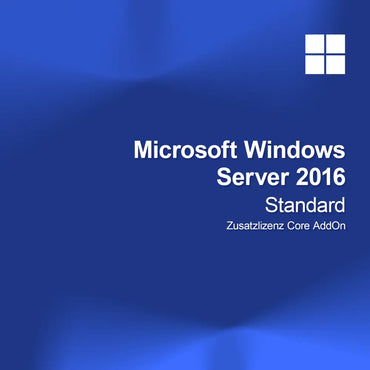 Microsoft Windows Server 2016 Standard Dodatkowa licencja Core AddOn