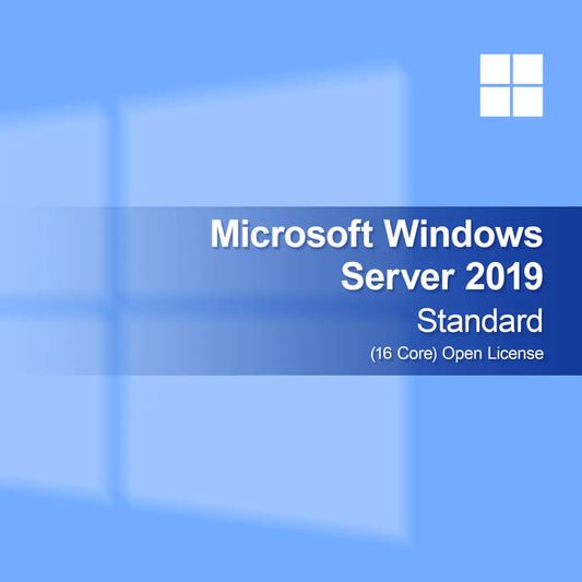 Microsoft Windows Server 2019 Standard (16 rdzeni) Open License