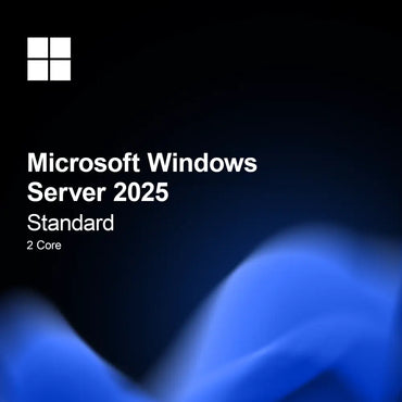 Microsoft Windows Server 2025 Standard 2 rdzenie