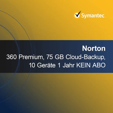 Norton 360 Premium, 75 GB kopii zapasowej w chmurze, 10 urządzeń 1 rok BEZ SUBSKRYPCJI