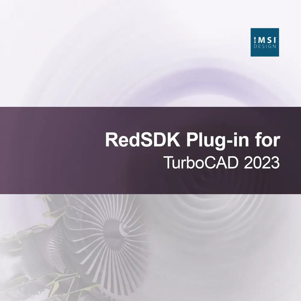 Wtyczka RedSDK dla TurboCAD 2023