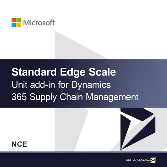 Standardowy dodatek jednostki skali Edge dla Dynamics 365 Supply Chain Management (NCE)