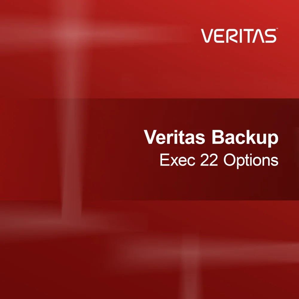 Opcje Veritas Backup Exec 22