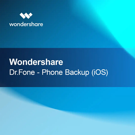 Wondershare Dr.Fone - Kopia zapasowa telefonu (iOS)