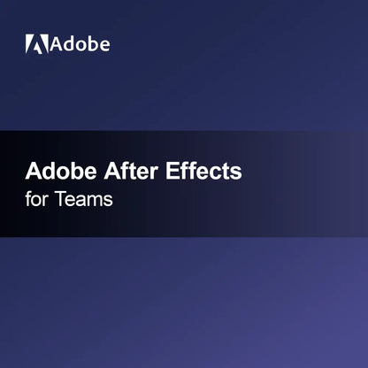 Adobe After Effects dla zespołów