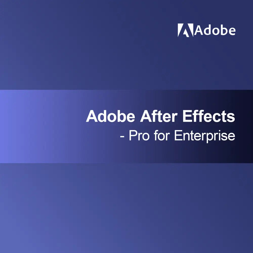 Adobe After Effects - Profesjonalny dla przedsiębiorstw