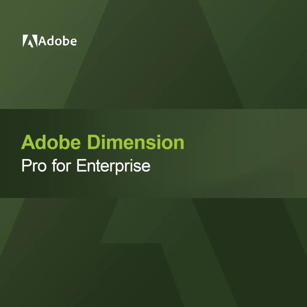 Adobe Dimension - Pro dla przedsiębiorstw