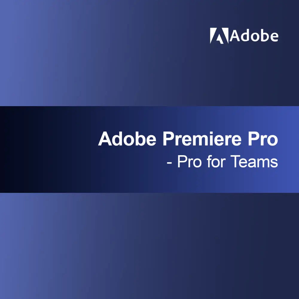 Adobe Premiere Pro - Profesjonalny dla zespołów