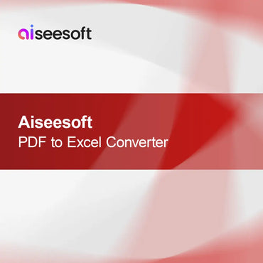 Aiseesoft PDF na Excel Converter