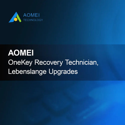 AOMEI OneKey Recovery Technician, dożywotnie aktualizacje