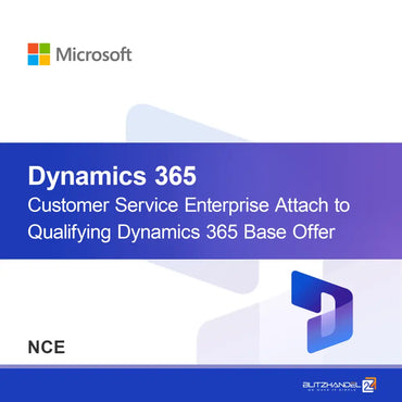 Dynamics 365 Customer Service Enterprise Dołącz do kwalifikującej się podstawowej oferty Dynamics 365 (NCE)
