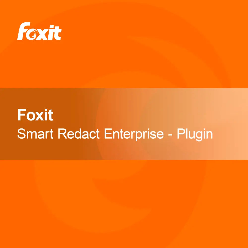 Foxit Smart Redact Enterprise - Wtyczka