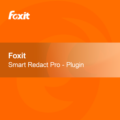 Foxit Smart Redact Pro - Wtyczka