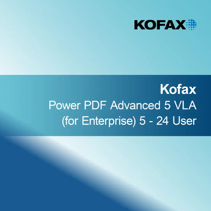 Kofax Power PDF Advanced 5 VLA (dla przedsiębiorstw)