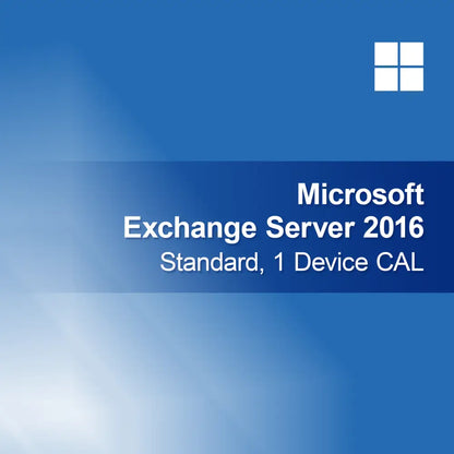 Microsoft Exchange Server 2016 Standard, 1 licencja dostępu urządzenia (Device CAL)