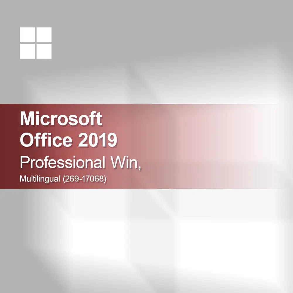 Microsoft Office 2019 Professional Win, wielojęzyczny (269-17068)