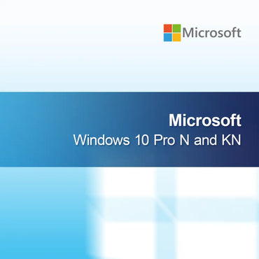 Microsoft Windows 10 Pro N i KN