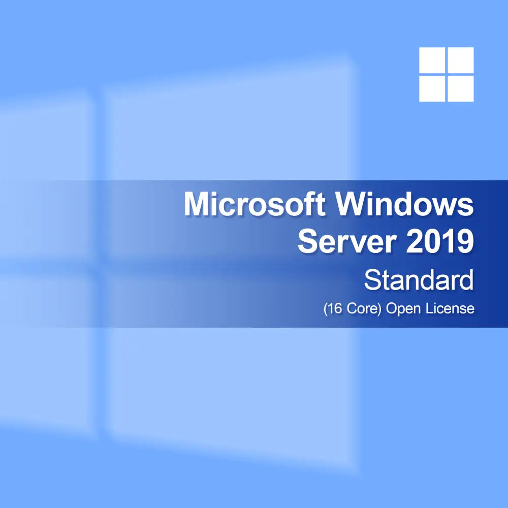 Microsoft Windows Server 2019 Standard (16 rdzeni) Open License
