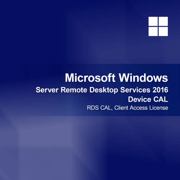 Licencja dostępu klienta urządzenia Microsoft Windows Server Remote Desktop Services 2016, RDS CAL