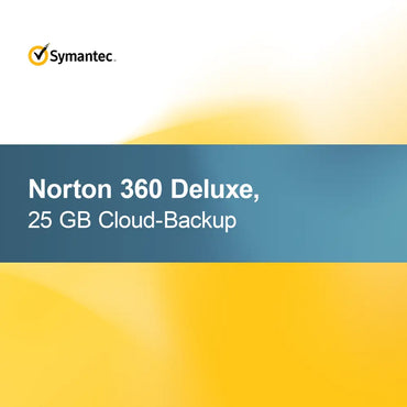 Norton 360 Deluxe, 25 GB kopii zapasowej w chmurze