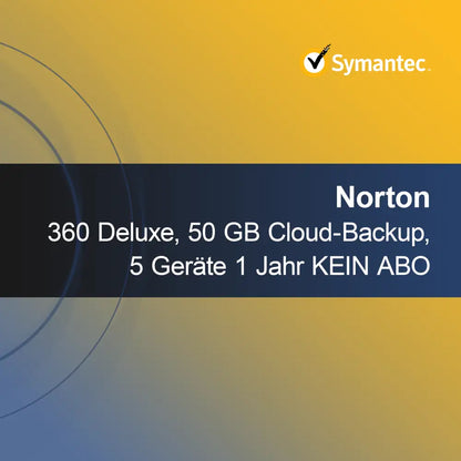 Norton 360 Deluxe, 50 GB kopii zapasowej w chmurze, 5 urządzeń 1 rok BEZ SUBSKRYPCJI